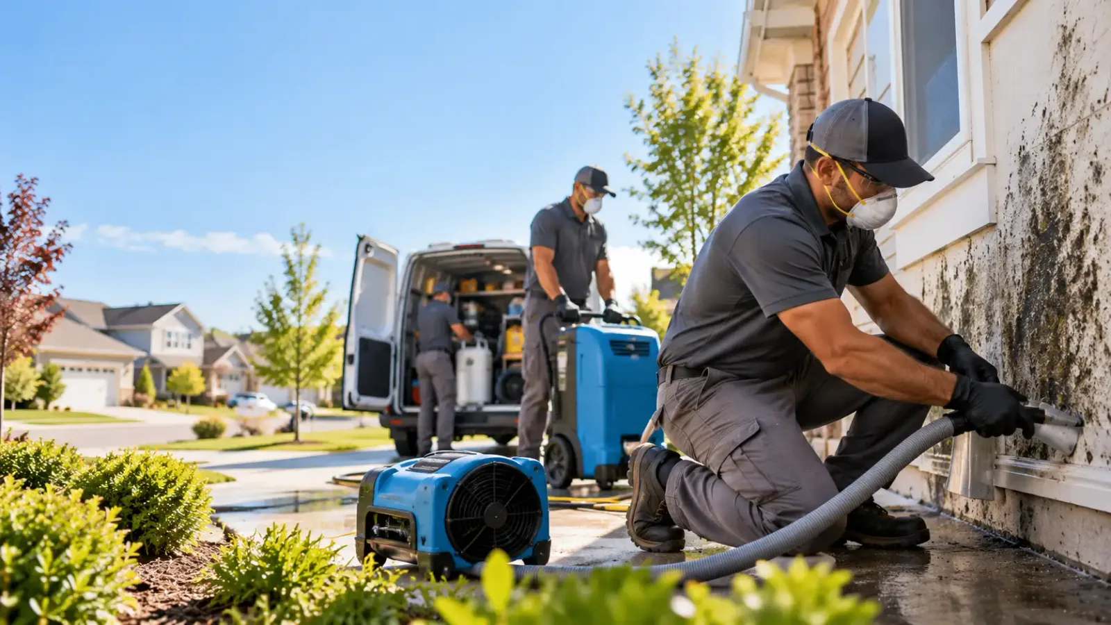 Mold Remediation in Barton, OH